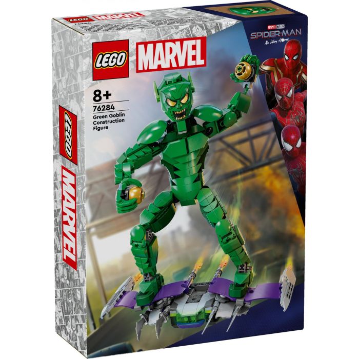 LEGO 76284 Marvel Minifigura Duende Verde de superhéroe de juguete para construir para niños 8 LEGO 76284 Marvel Minifigura Duende Verde de superhéroe de juguete para construir para niños 8