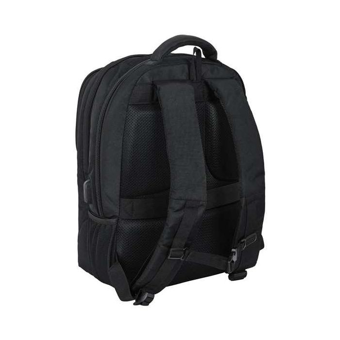 Mochila para Portátil y Tablet con Salida USB Safta 15,6'' Negro 30 x 43 x 16 cm 21 Mochila para Portátil y Tablet con Salida USB Safta 15,6'' Negro 30 x 43 x 16 cm 21