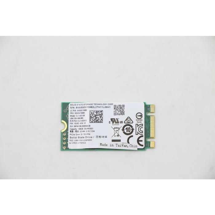 Lenovo 128G M.2 PCIe 2242 Lenovo 128G M.2 PCIe 2242