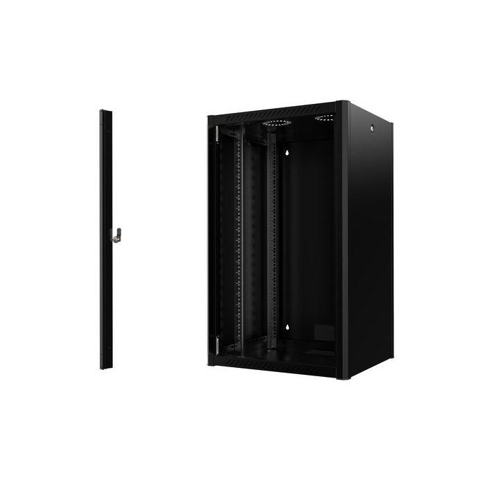 Lanview Armario Rack 19" 20U 60 x 56 Montaje en Pared Pro para Servidores y Equipos de Red 1