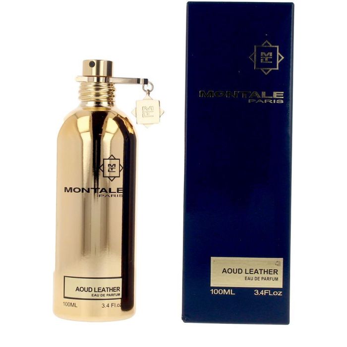 Montale AOUD LEATHER edp vapo 100 ml Eau de Parfum para Hombre con Notas de Ámbar Gris, Oud y Especias 1