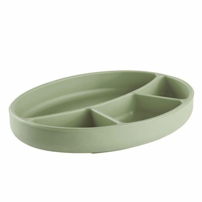 Thermobaby AAAMA84020 Pack Comida de Silicona - Verde Cactus 1