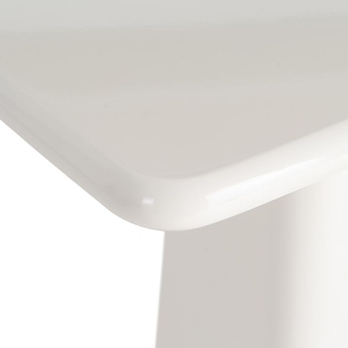 Mesa Auxiliar Lacado Crema Dm Salón 60 X 40 X 61 cm