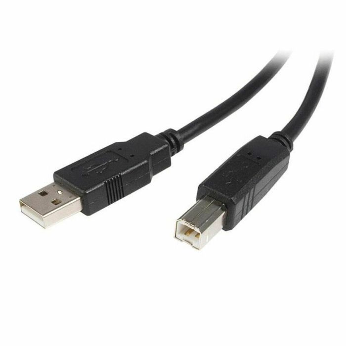 Cable USB A a USB B Startech USB2HAB5M Negro