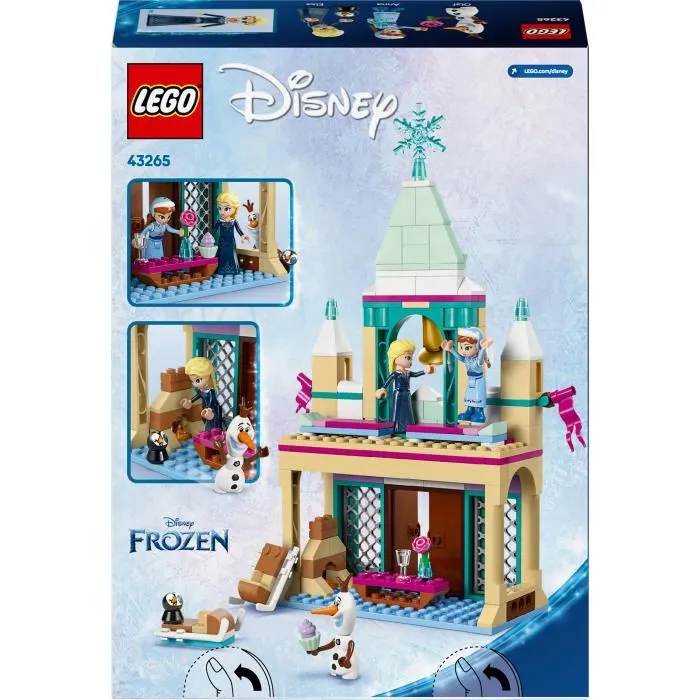 Lego 43265 Disney Frozen Castillo de Hielo Arendelle - Juego Creativo de Construcción 5