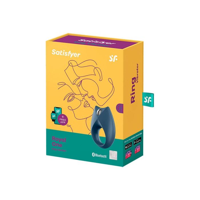 Anillo Vibrador Satisfyer SATRO Azul 3