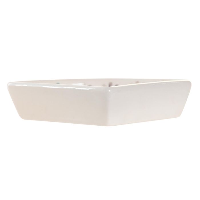 DKD Home Decor Casablanca 2022 Aperitivo Multicolor Natural Gres y Bambú Set de 5 Piezas 21.5x21.5x1 cm 2