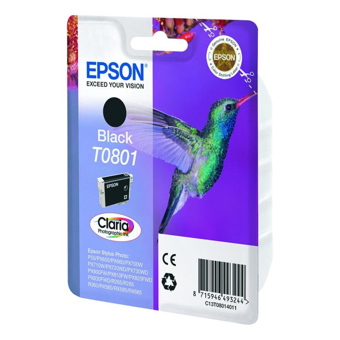 Epson Stylus Photo R-265/360/RX-560/585/685 Cartucho Negro 1