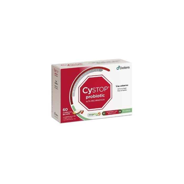Cystop Probiotic Alta Recurrencia 60Comp. Cystop Probiotic Alta Recurrencia 60Comp.