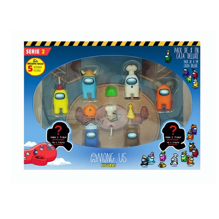 Set de Figuras Among Us Serie 2 Pack Deluxe 2 Set de Figuras Among Us Serie 2 Pack Deluxe 2