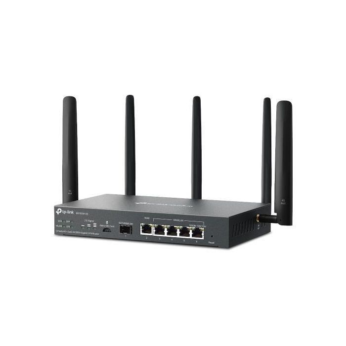 TP-Link Omada ER706W-4G Router Inalámbrico Gigabit Ethernet Doble Banda Wi-Fi 6 (2.4 GHz / 5 GHz) con 4G Negro 1 TP-Link Omada ER706W-4G Router Inalámbrico Gigabit Ethernet Doble Banda Wi-Fi 6 (2.4 GHz / 5 GHz) con 4G Negro 1