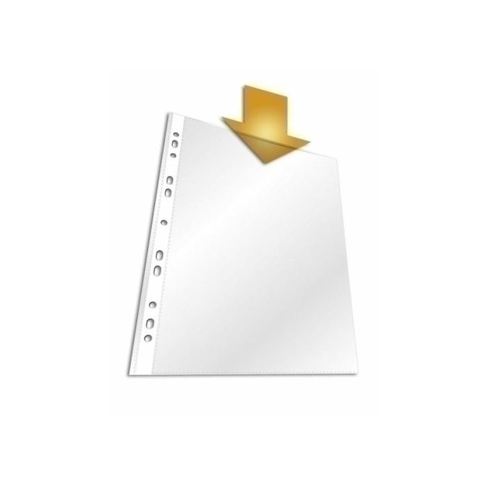 Durable Funda Multitaladro A4 Polipropileno Piel de Naranja 35 micras para archivador 100 Unidades