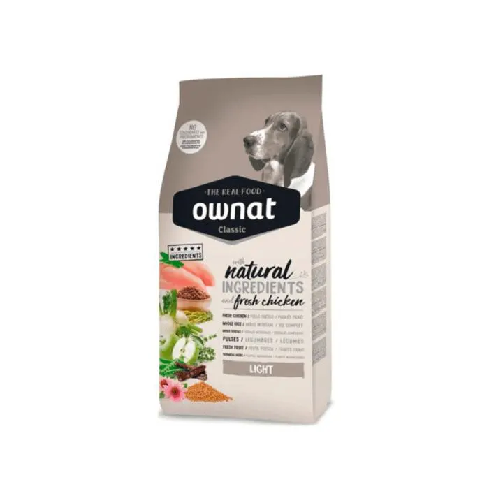 Ownat Classic Canine Adult Light 4 kg