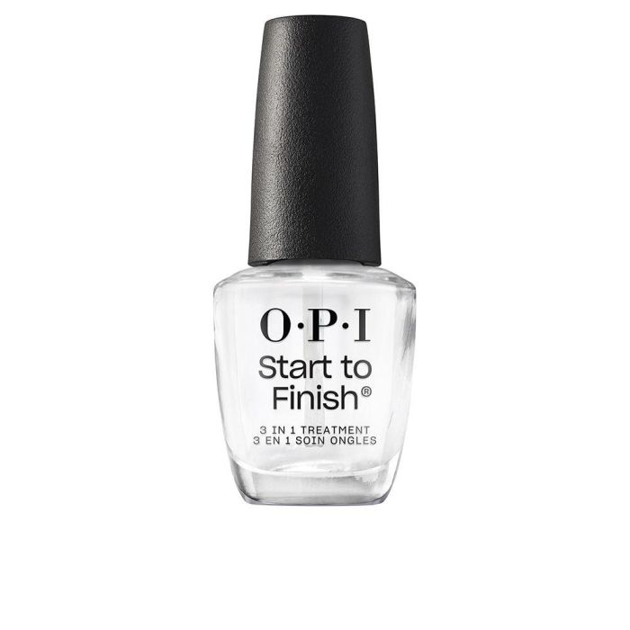OPI START TO FINISH 3 en 1 Tratamiento base, top coat y fortalecedor 15 ml OPI START TO FINISH 3 en 1 Tratamiento base, top coat y fortalecedor 15 ml