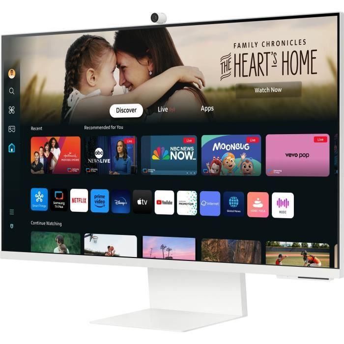 Monitor inteligente SAMSUNG LS32DM801UUXEN 32p UHD VA 60Hz M8 4ms Blanco HDMI 1 Monitor inteligente SAMSUNG LS32DM801UUXEN 32p UHD VA 60Hz M8 4ms Blanco HDMI 1