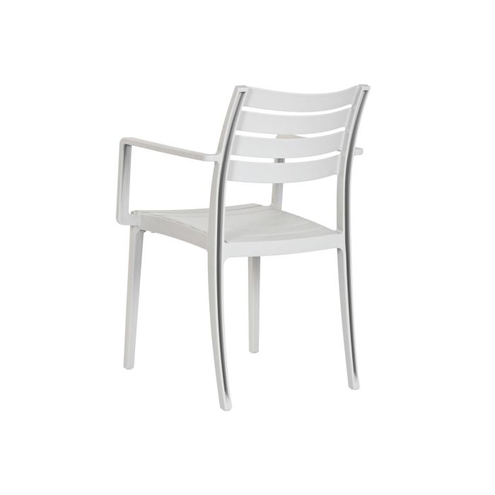 Silla Terraza Y Jardin DKD Home Decor Gris 52 x 84 x 57 cm (4 Unidades) 2 Silla Terraza Y Jardin DKD Home Decor Gris 52 x 84 x 57 cm (4 Unidades) 2