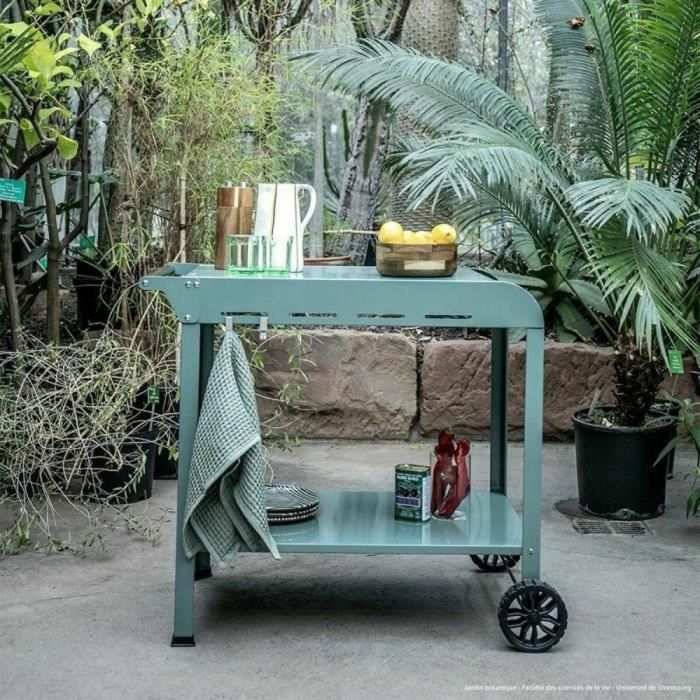 Livoo Carrito para plancha GS168V Verde / Negro 1