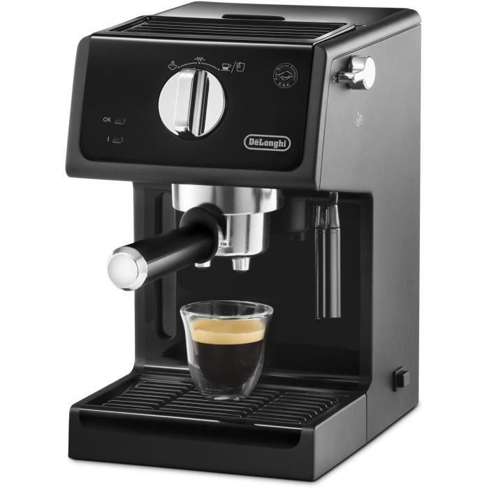 Cafetera espresso con bomba - DELONGHI - ECP31.21 - 15 bares - Negra 1 Cafetera espresso con bomba - DELONGHI - ECP31.21 - 15 bares - Negra 1