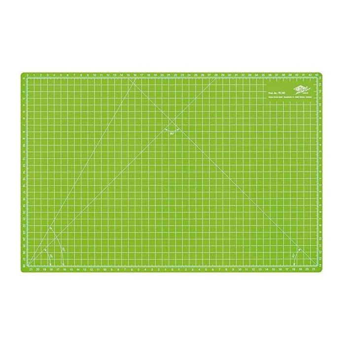 WEDO Cutting Mat CM 45 apfelgrün Schneidematte 450x300x3mm 1