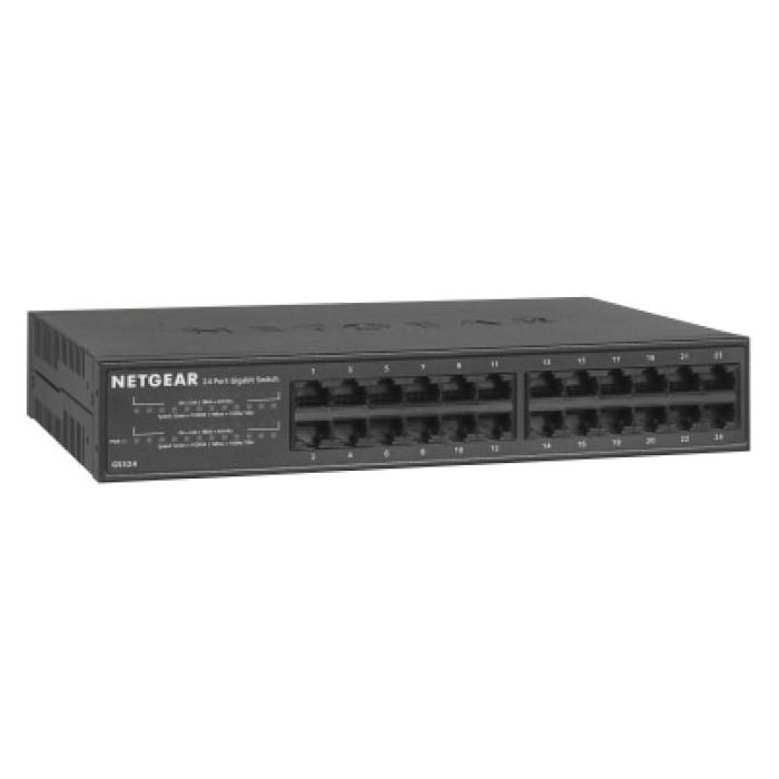 NETGEAR GS324v2 RM - Switch de Red Ethernet No Gestionado de 24 Puertos 2