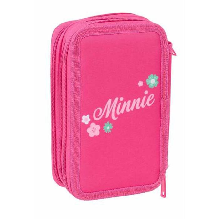 Safta Plumier triple 37 piezas Minnie Mouse 12,5x19,5x5,5cm 4