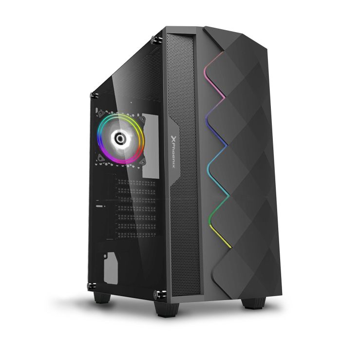 Caja Gaming Torre Phoenix Black Diamond Caja Gaming Torre Phoenix Black Diamond