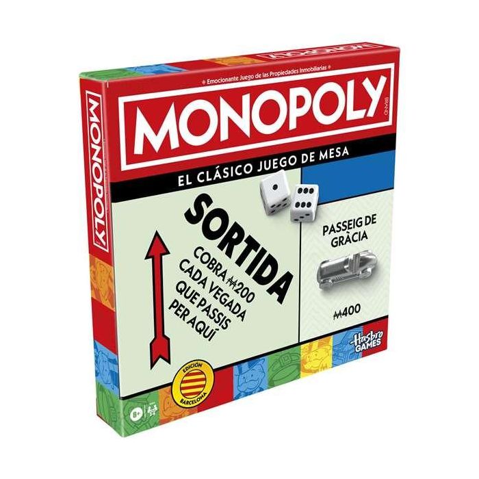 Monopoly Classic Refresh Barcelona G0009B Hasbro Monopoly Classic Refresh Barcelona G0009B Hasbro