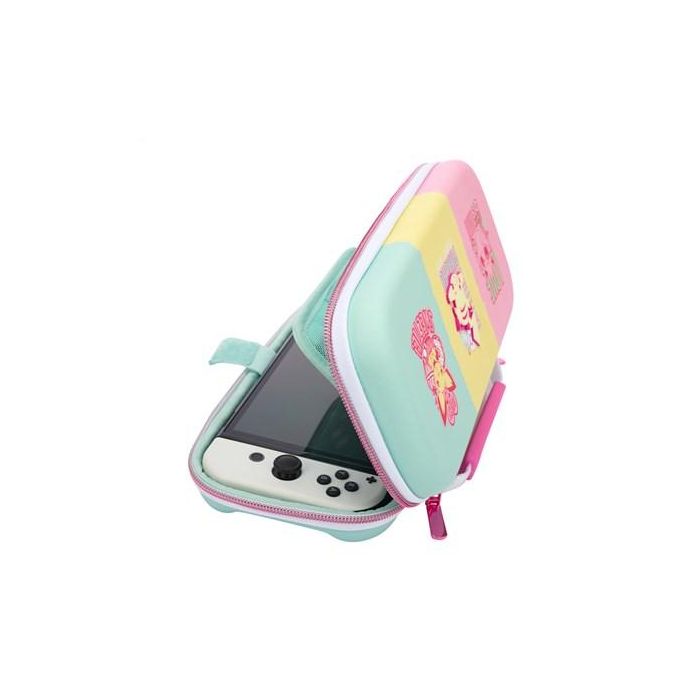 Power A NSCS0125-01 Estuche Protector Compacto para Nintendo Switch OLED, Switch y Switch Lite con Soporte de Juego y Almacenamiento para Tarjetas 2