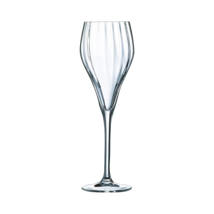 Chef & Sommelier Caja 6 Copas Flauta Krysta Symetrie de Vidrio 16 cL con Relieve | Brillo Excepcional, Apto Lavavajillas 0 Chef & Sommelier Caja 6 Copas Flauta Krysta Symetrie de Vidrio 16 cL con Relieve | Brillo Excepcional, Apto Lavavajillas 0