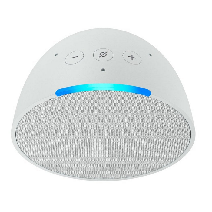 Amazon Echo Pop Altavoz Inteligente con Alexa Asistente de Voz Compacto Blanco para Hogar Digital 1