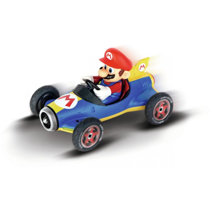 Carrera 181066 Coche Radio Control Mario Kart 8 Mach 8 Escala 1:18 Azul y Amarillo, Inclinación Dinámica, 9 km/h, +6 años 6 Carrera 181066 Coche Radio Control Mario Kart 8 Mach 8 Escala 1:18 Azul y Amarillo, Inclinación Dinámica, 9 km/h, +6 años 6