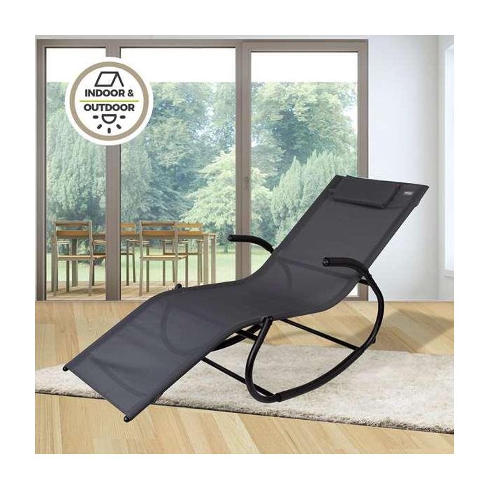 Tumbona de textileno aktive 172x53x75 cm 1 Tumbona de textileno aktive 172x53x75 cm 1