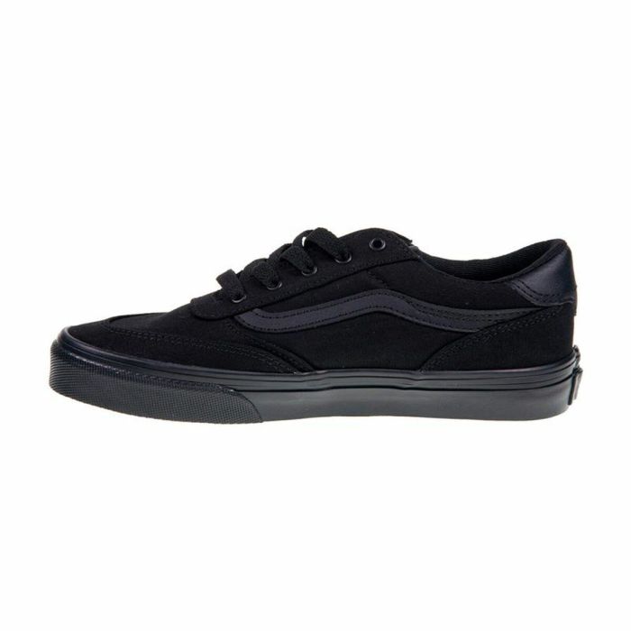 Zapatillas Deportivas Infantiles Vans Brooklyn Ls Cnvs Negro 3 Zapatillas Deportivas Infantiles Vans Brooklyn Ls Cnvs Negro 3