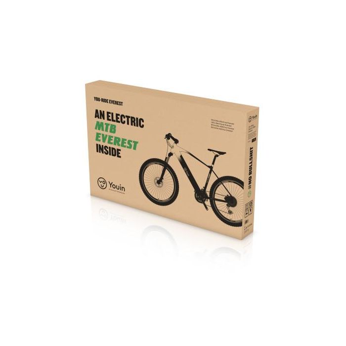 Youin Bicicleta Eléctrica MTB YOU-RIDE EVEREST 29'' con Batería LG 14Ah/36V, Cambio Shimano 21 Velocidades, Talla L, BK3000 10