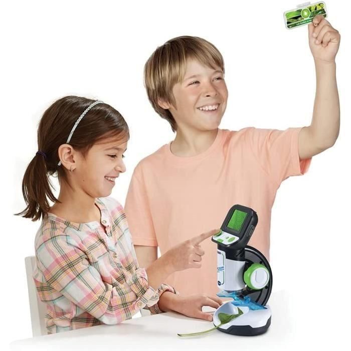 VTech Genius XL - Videomicroscopio Digital con Zoom 200x y Pantalla a Color 2.4'' para Niños 5 VTech Genius XL - Videomicroscopio Digital con Zoom 200x y Pantalla a Color 2.4'' para Niños 5