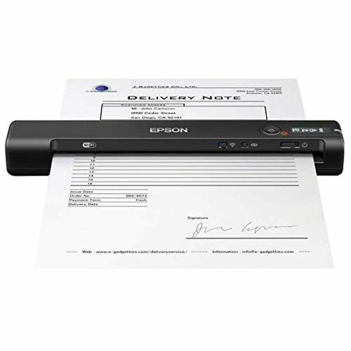 EPSON Epson WorkForce ES-60W escáner de alimentación de hojas - Resolución óptica 600 ppp - color de 16 bits - USB 2