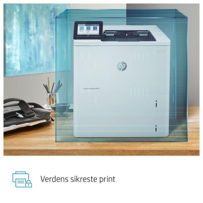 HP M612dn Impresora Láser Enterprise con JetIntelligence, Duplex, Red, Alto Rendimiento, Eficiencia Energética y Máxima Seguridad 12
