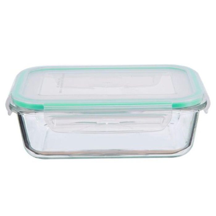 Fiambrera Castey C-ABO1040 Transparente Vidrio de Borosilicato Rectangular 1040 ml Fiambrera Castey C-ABO1040 Transparente Vidrio de Borosilicato Rectangular 1040 ml