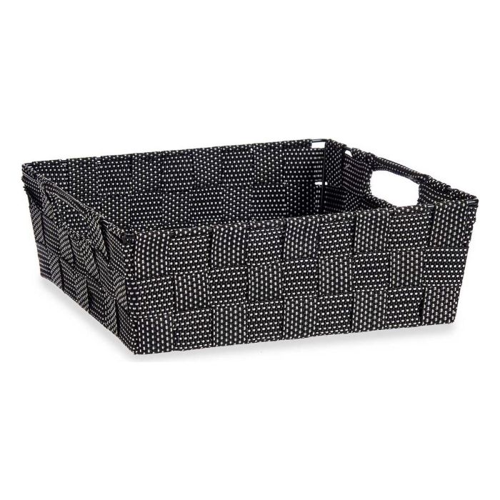 Cesta Kipit Negro Tela 23 x 8 x 27 cm