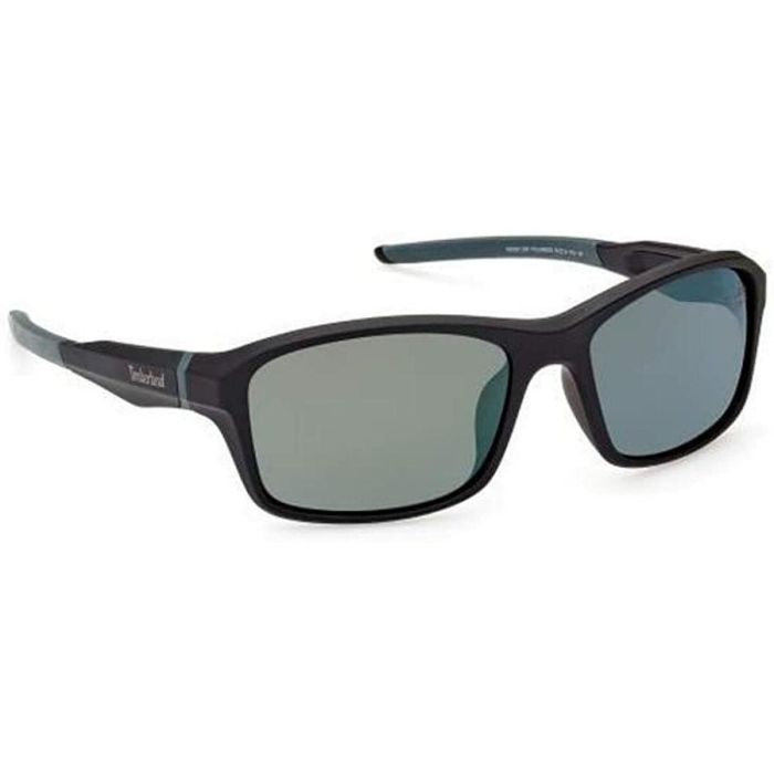Timberland TB9293 02R Gafas de Sol Polarizadas para Hombre Rectangulares Matte Black 145 mm 3