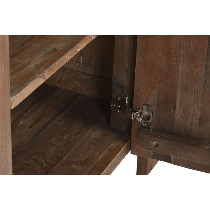 DKD Home Decor Armario Indo minimal 24 Natural 4 puertas 130 x 45 x 180 cm 4