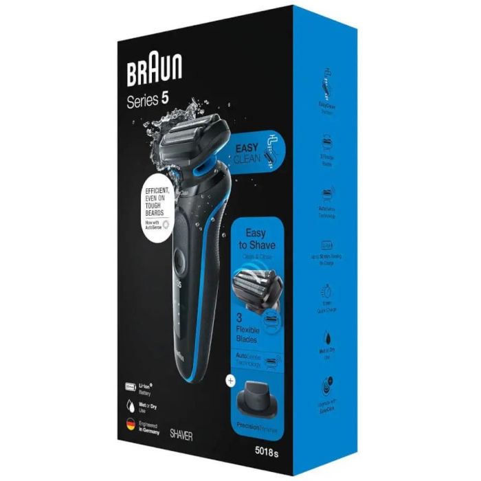 Maquinilla de Afeitar Eléctrica Braun Series 5 51-R1200 2 Maquinilla de Afeitar Eléctrica Braun Series 5 51-R1200 2