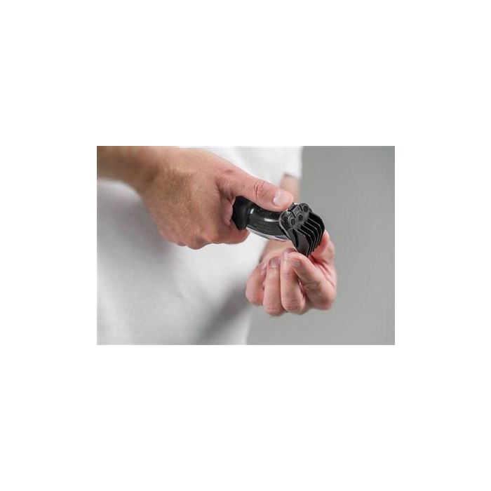 Wahl 09893-0440 Cortabarbas Extreme Grip - Batería de Litio, 12 Peines Guía, Corte de 0.5 a 9 mm 13