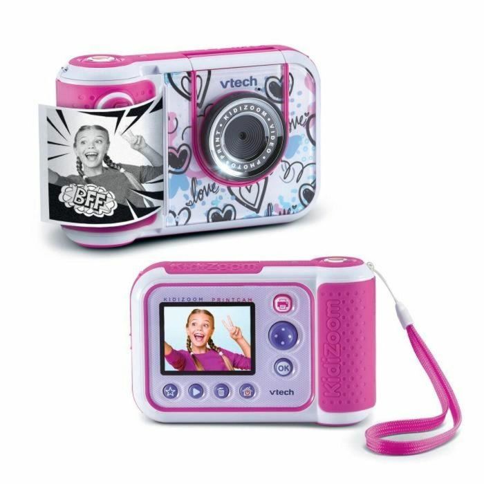 CÁMARA DE IMPRESIÓN VTECH KIDIZOOM (ROSA) 4 CÁMARA DE IMPRESIÓN VTECH KIDIZOOM (ROSA) 4