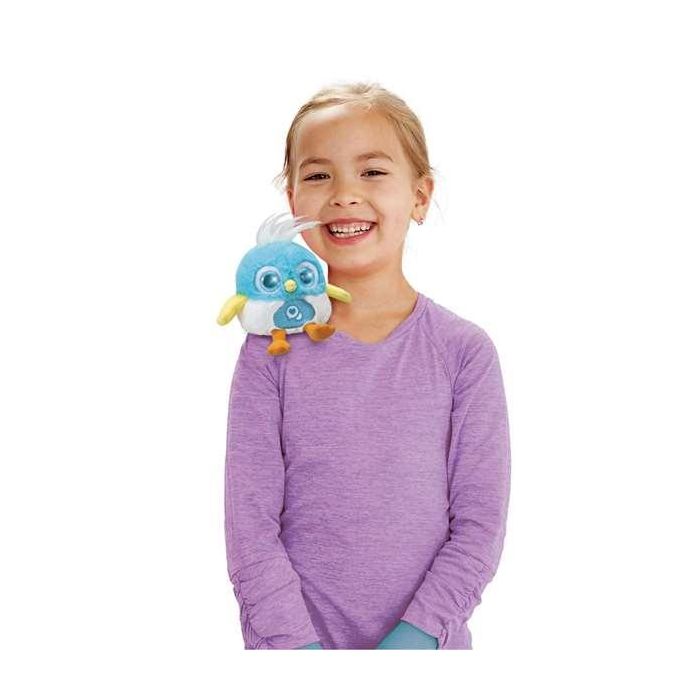 Peluche interactivo lolibirds lolito azul con voz y grabadora. 17,5x11,6x19,1 cm 10