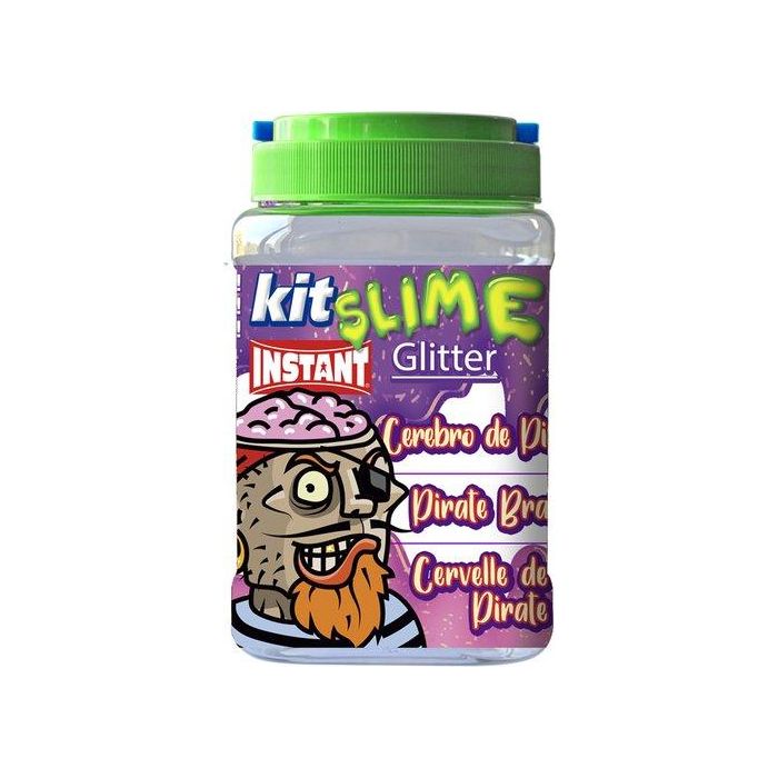 Juego Instant Slime Kit Completo Cerebro De Pirata