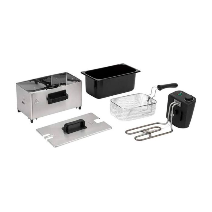 Jata Hogar Freidora Inox 3 Litros 2000 W 1 Jata Hogar Freidora Inox 3 Litros 2000 W 1