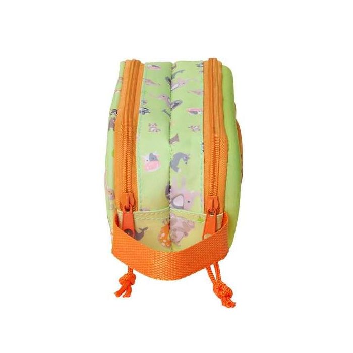 Safta Portatodo Doble 3D Tiger 3D 21x8x6 cm 2