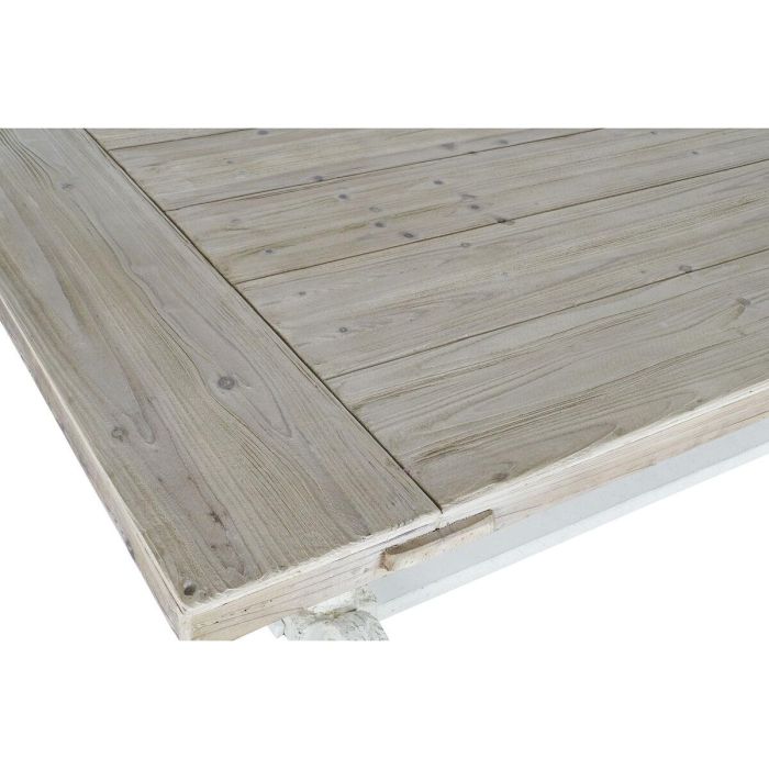 Mesa Comedor Neoclasico DKD Home Decor Natural Blanco 90 x 78 x 200 cm 4 Mesa Comedor Neoclasico DKD Home Decor Natural Blanco 90 x 78 x 200 cm 4
