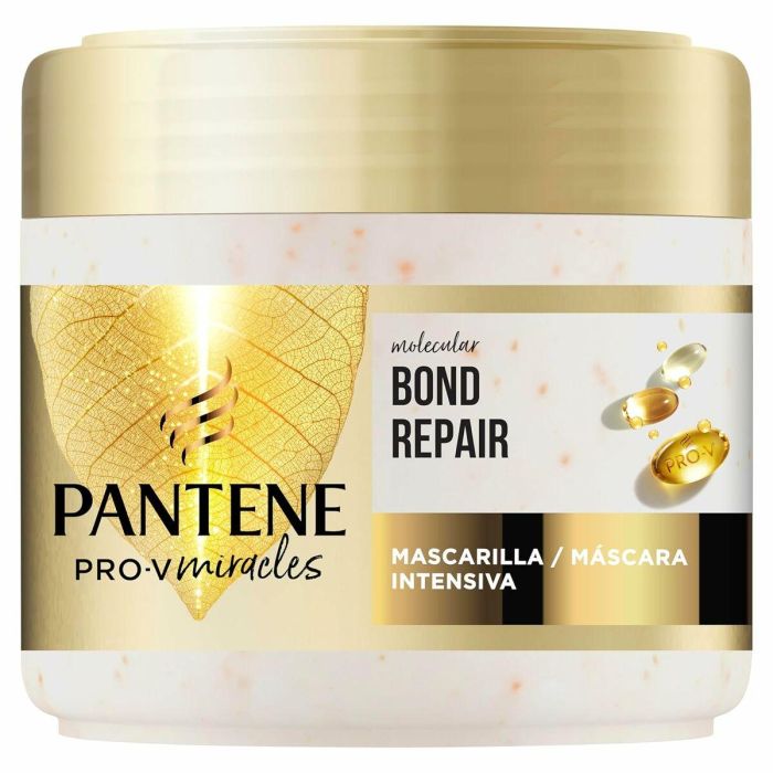 Pantene Miracle Bond Repair Mascarilla Intensiva con Biotina para Cabello Dañado y Reparación Profunda 300 ml 1